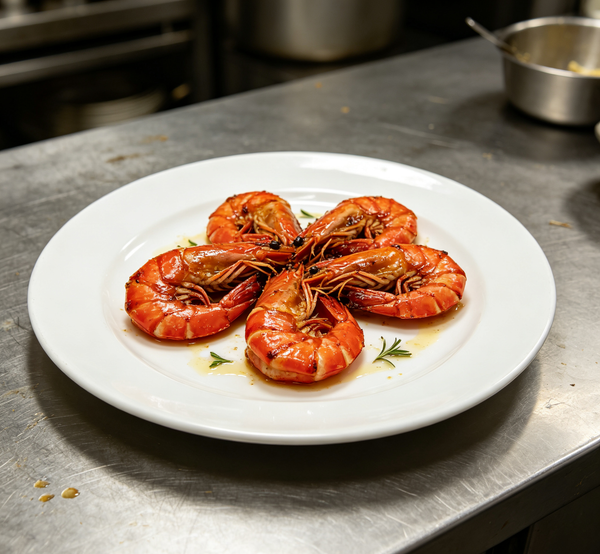 Cooked King Prawns